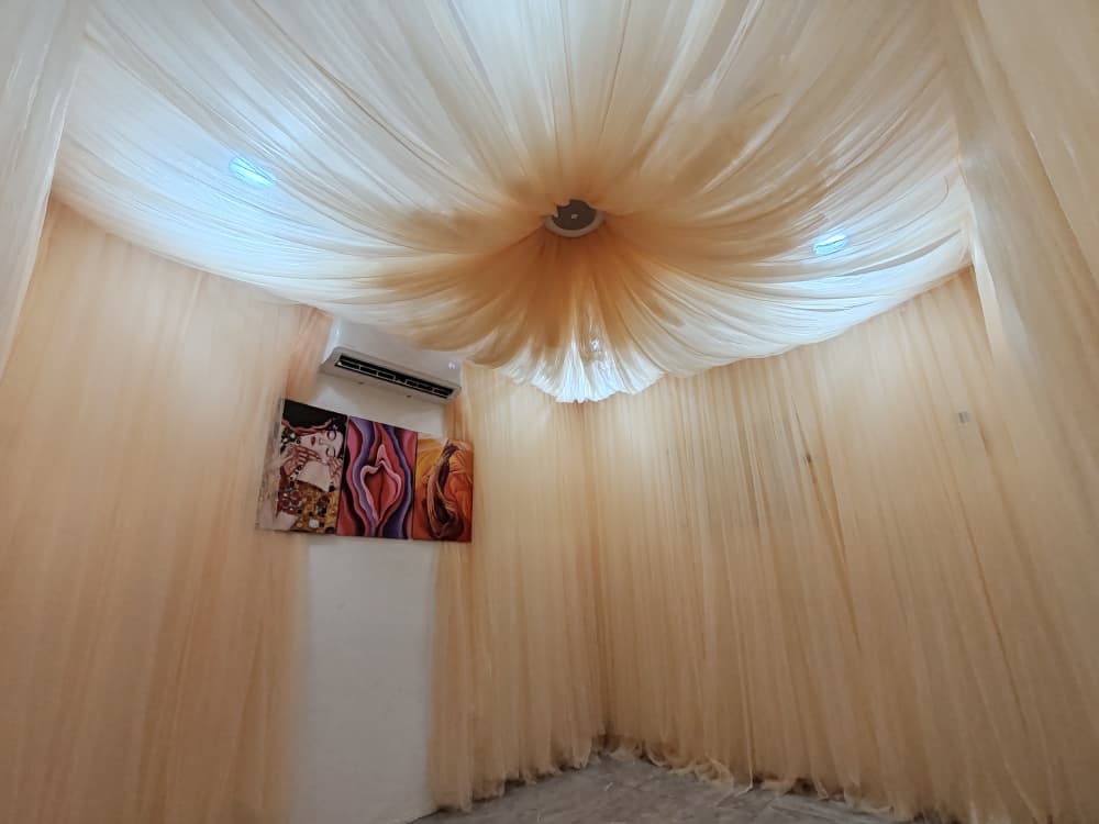 UNDERLAYER ARABIAN SHEER CURTAIN